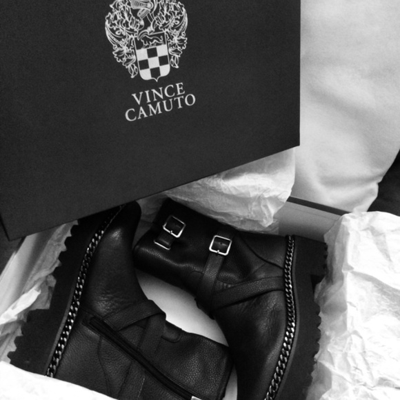Vince Camuto Motorcycle Boots - Picture 6 of 10